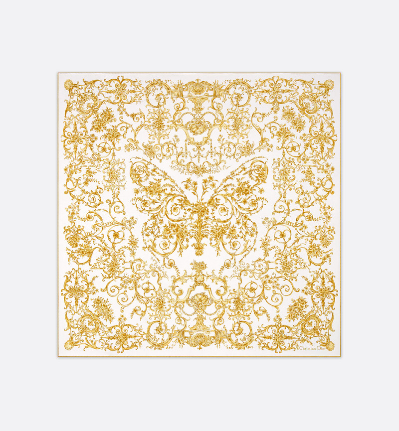 Dioresque Butterfly 90 Square Scarf 1