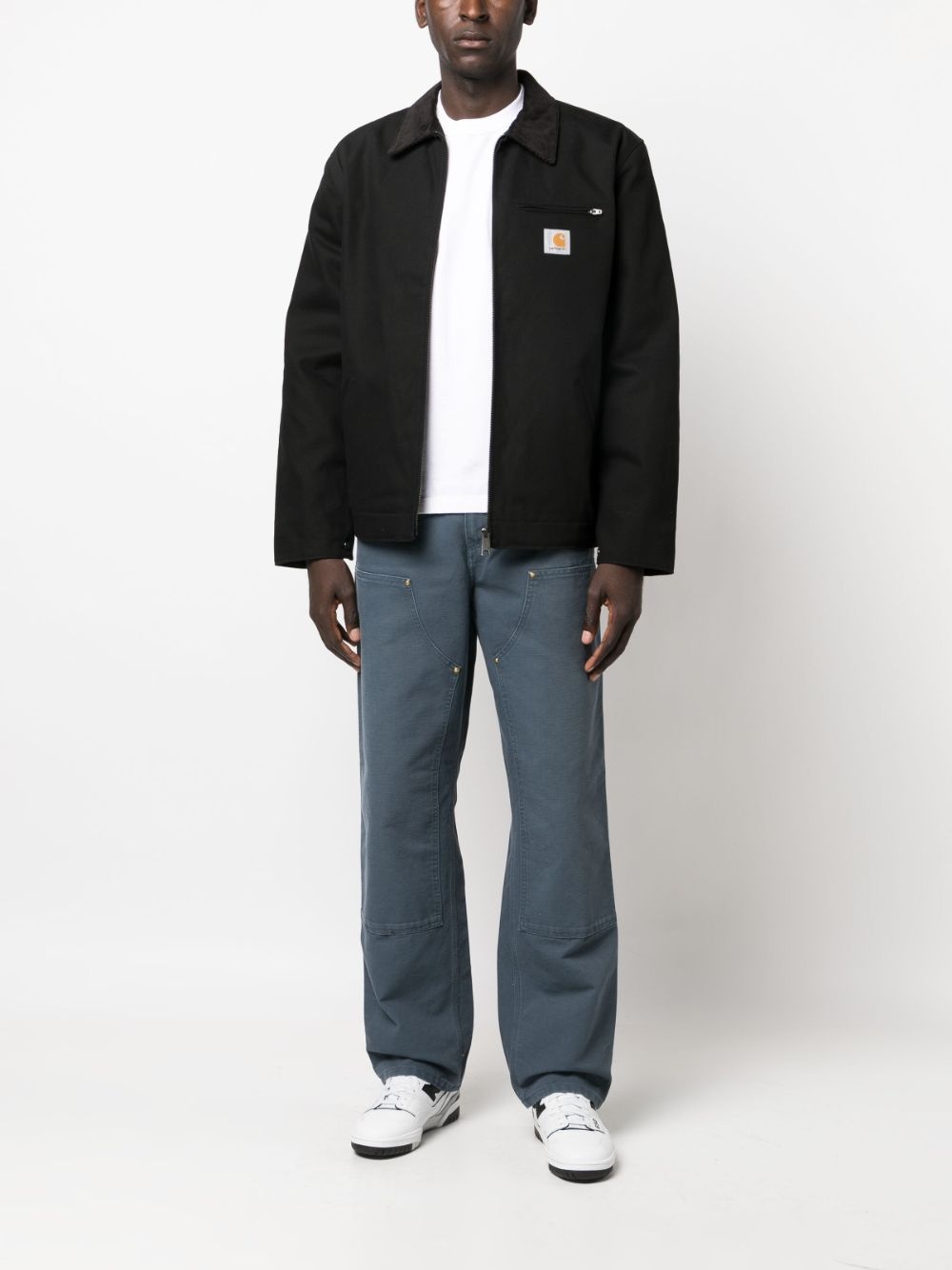 Detroit logo-patch jacket - 2
