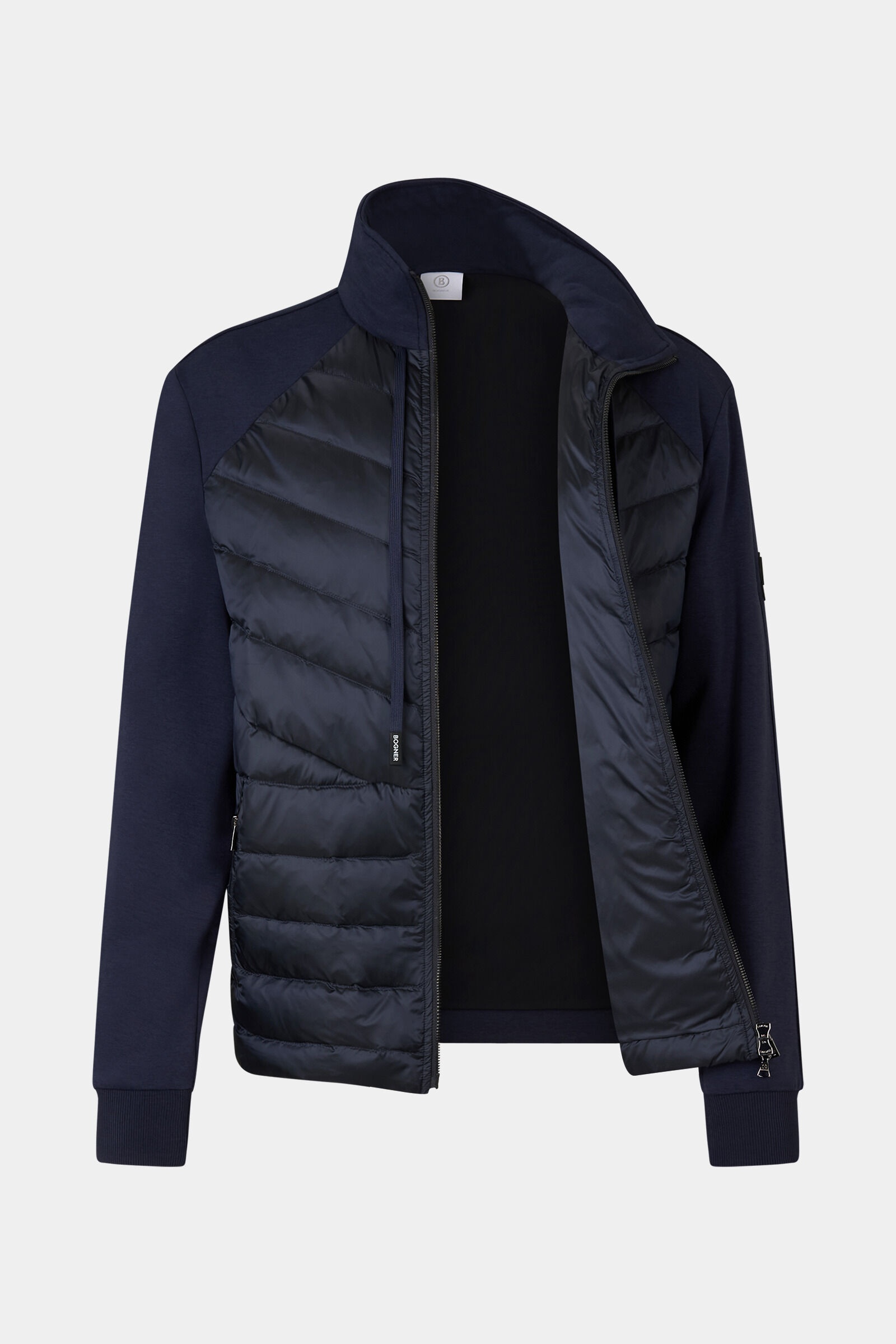 Baker Down sweatshirt jacket in Navy blue - 7