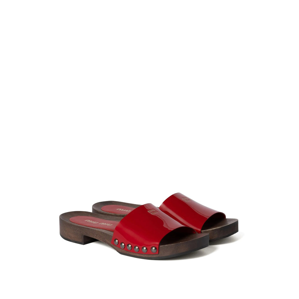 Miu Miu Red Sandals Women - 3