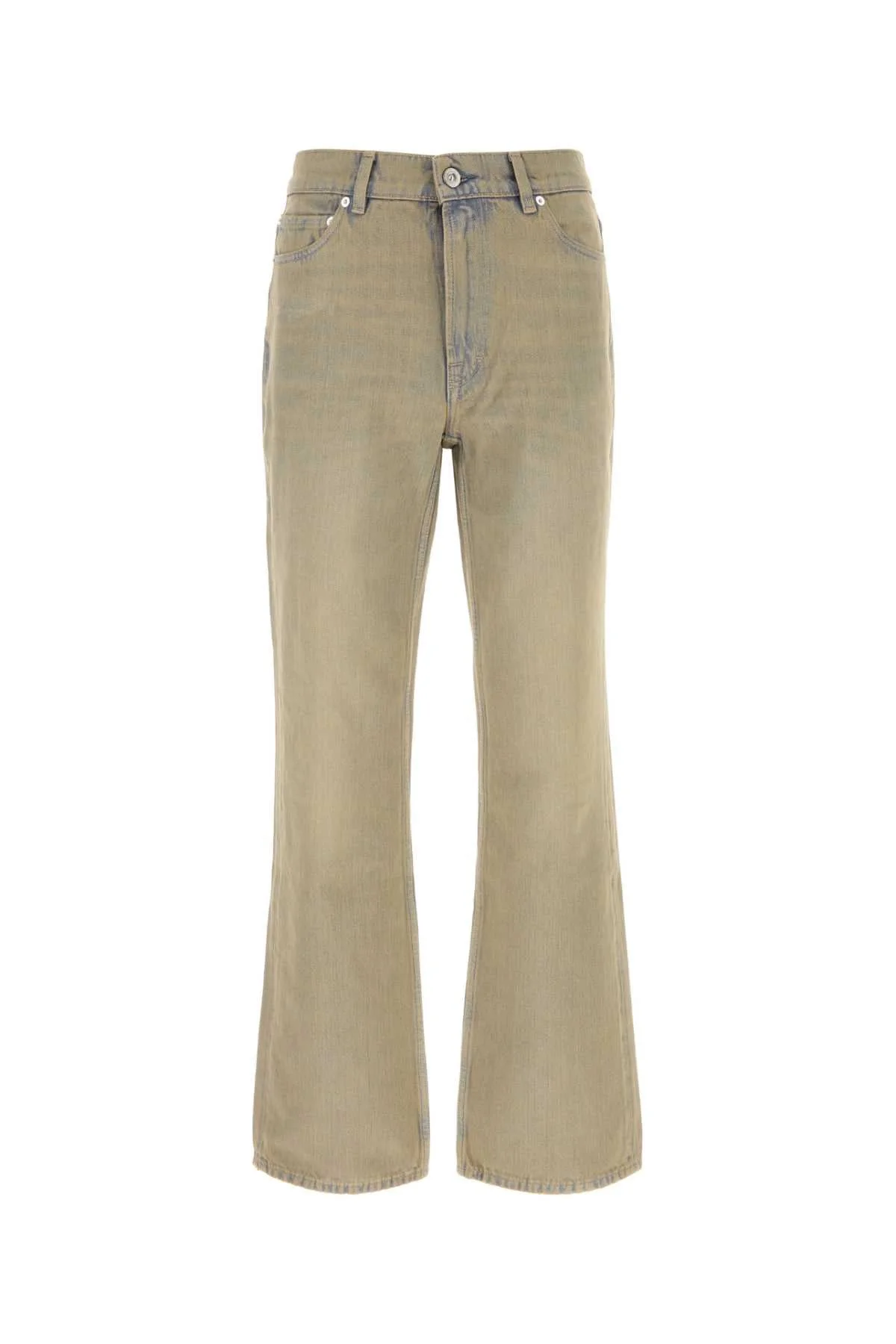 Our Legacy Men Dove Grey Denim Pant - 1