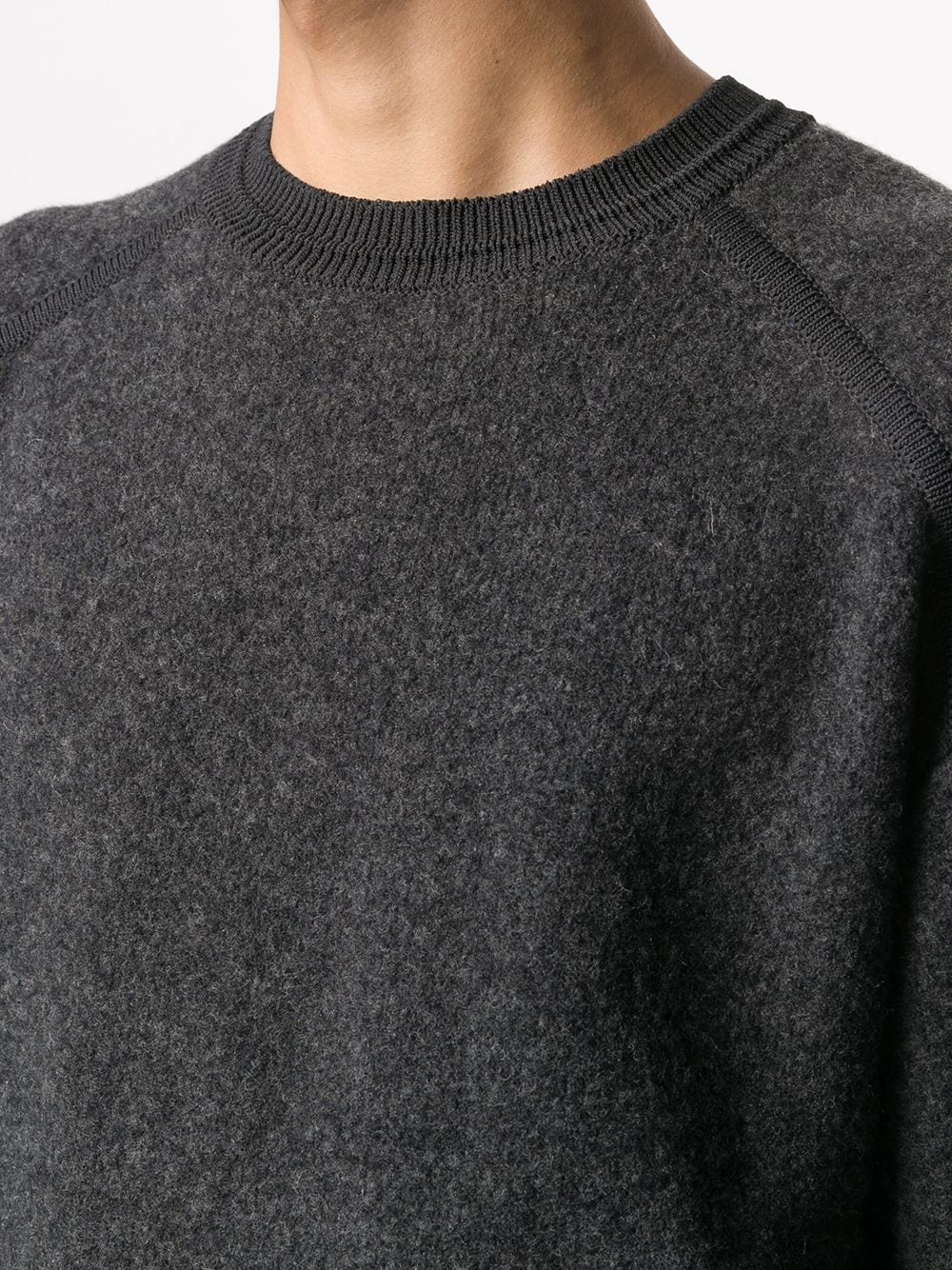 raglan-sleeves crew-neck jumper - 5