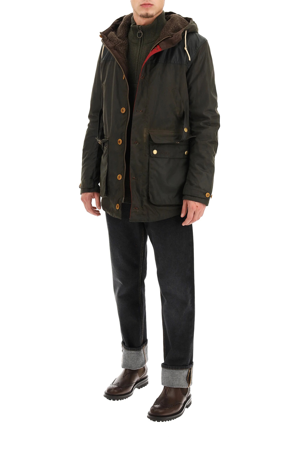 GAME PARKA IN WAXED COTTON - 2