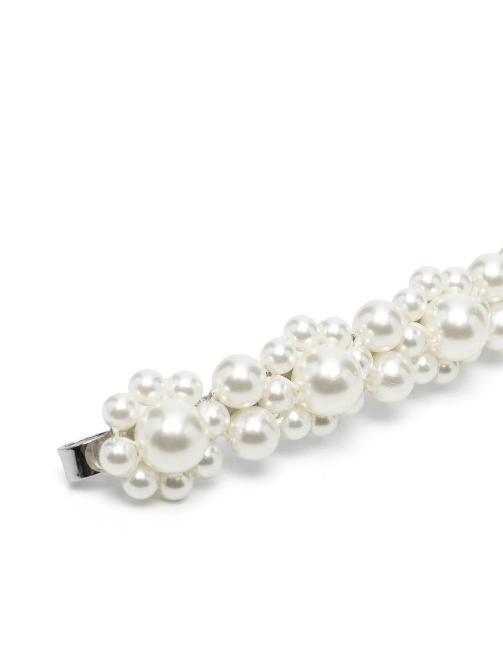 pearl-embellished hair clip - 3