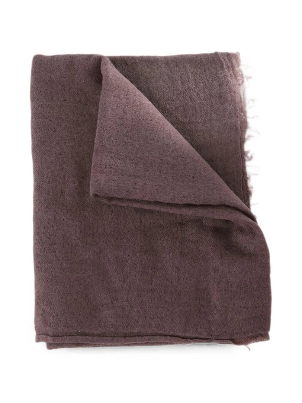 frayed-edge scarf - 1