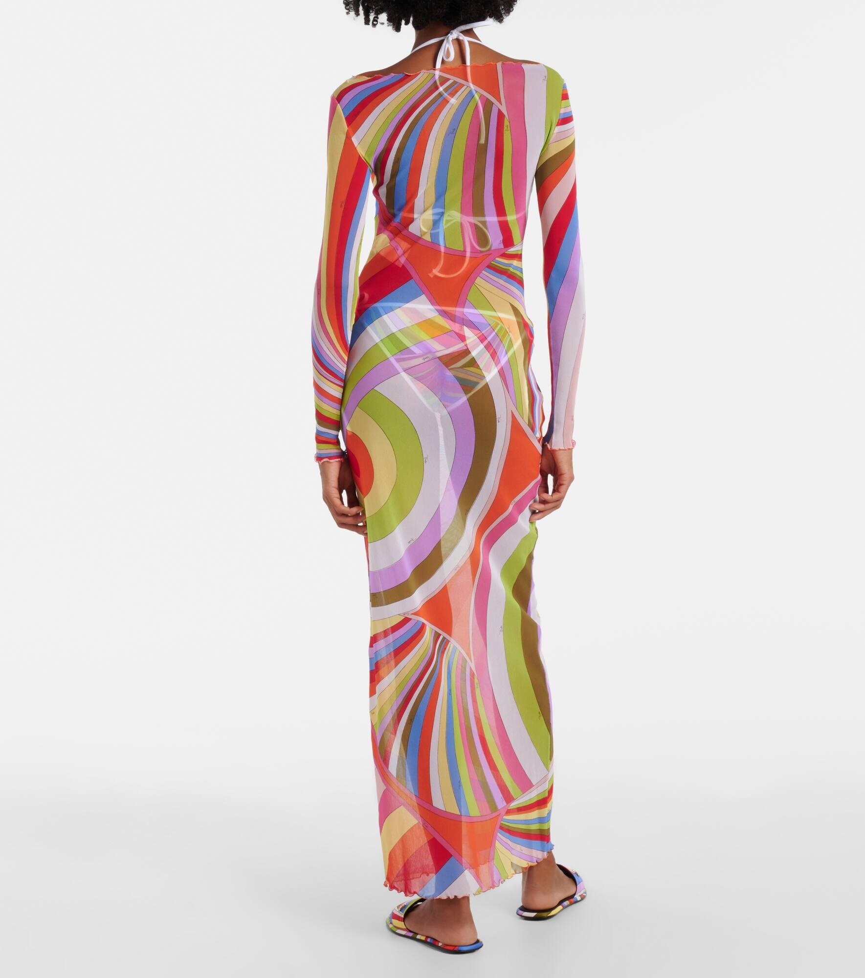 Iride tulle maxi dress - 3