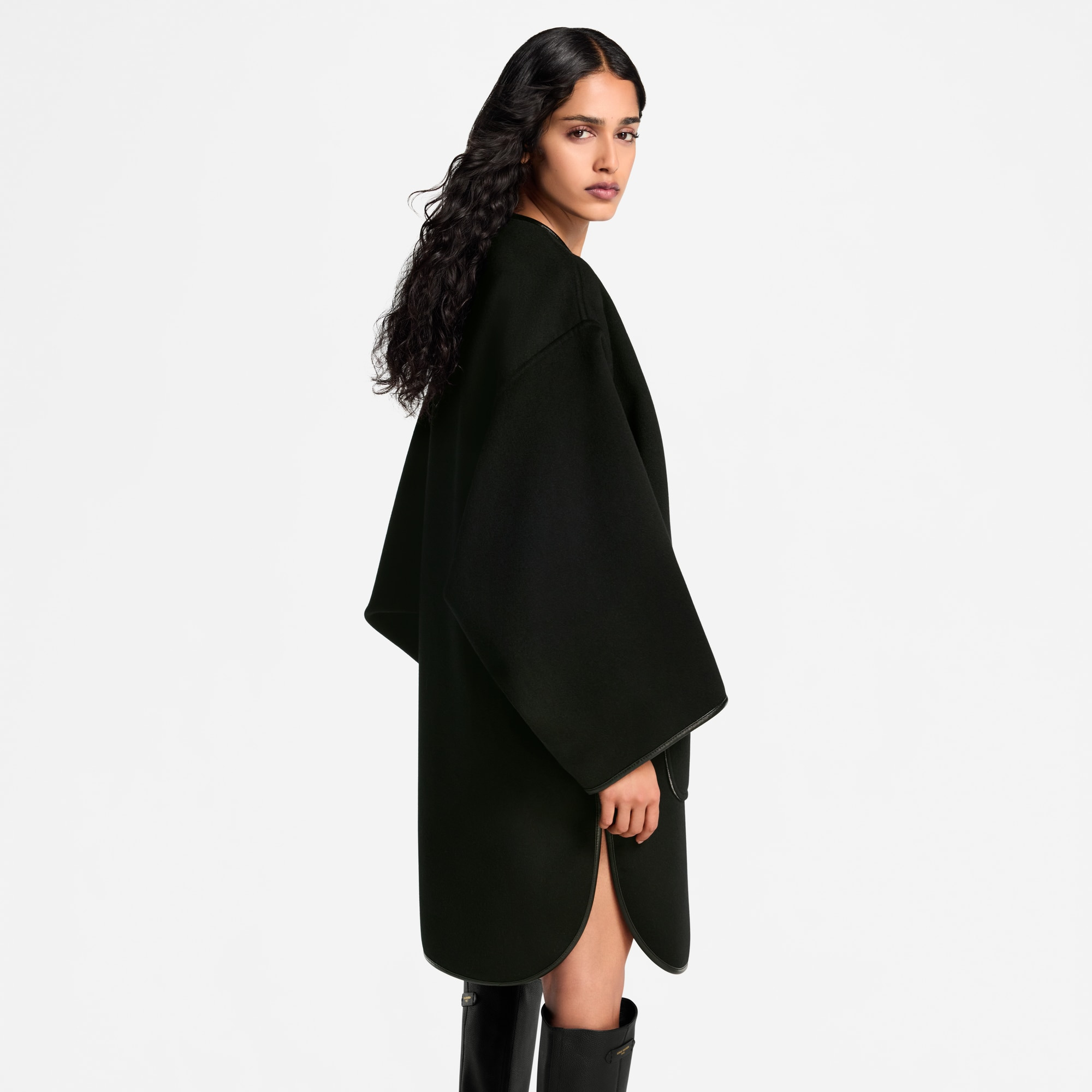 Double Face Toggle Detail Coat - 7