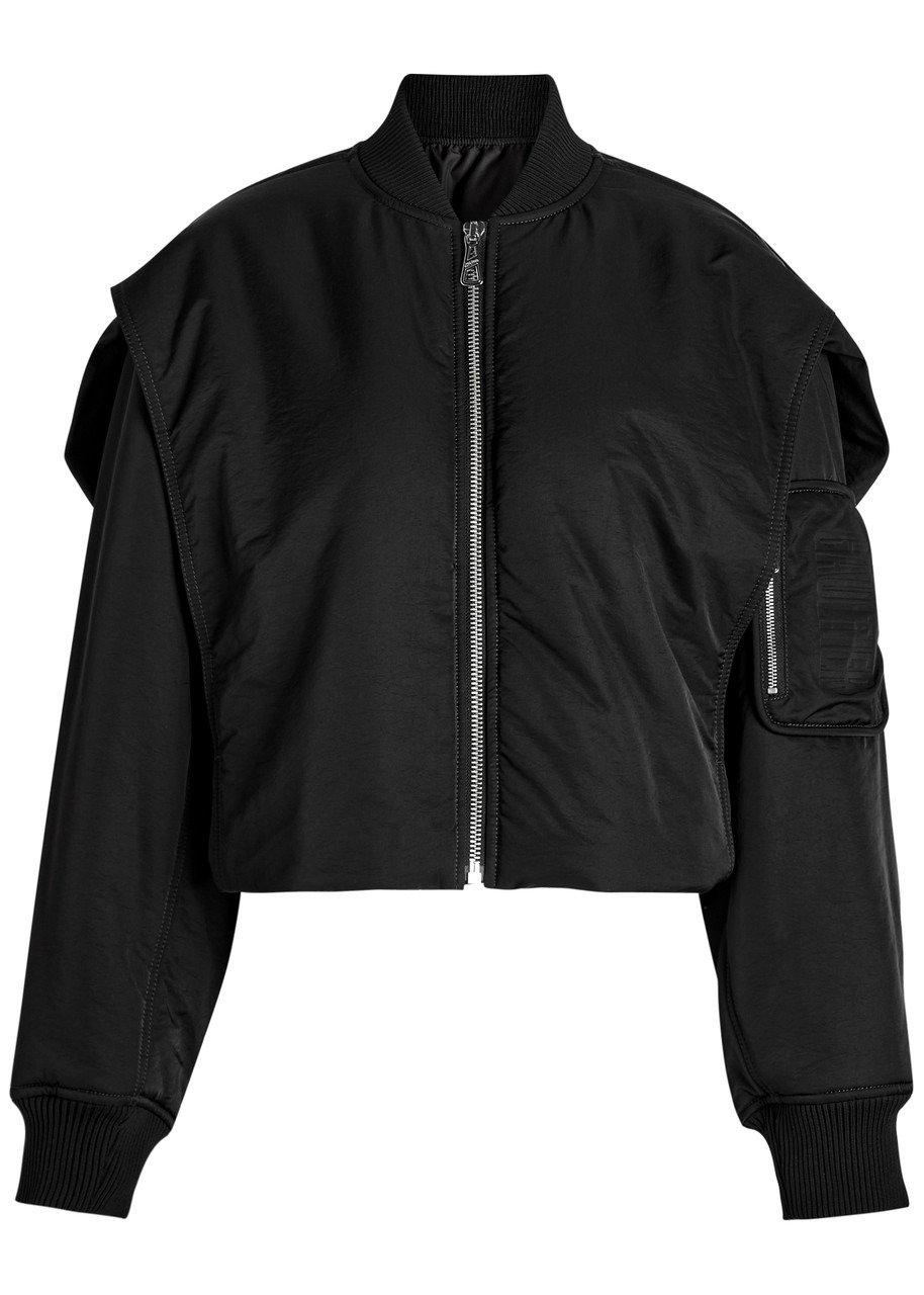 Jean Paul Gaultier Padded Hooded Shell Bomber Jacket - 1