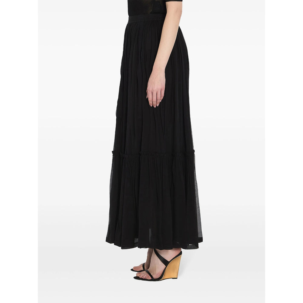 Saint Laurent Black Skirts - Straight Skirts Women - 4