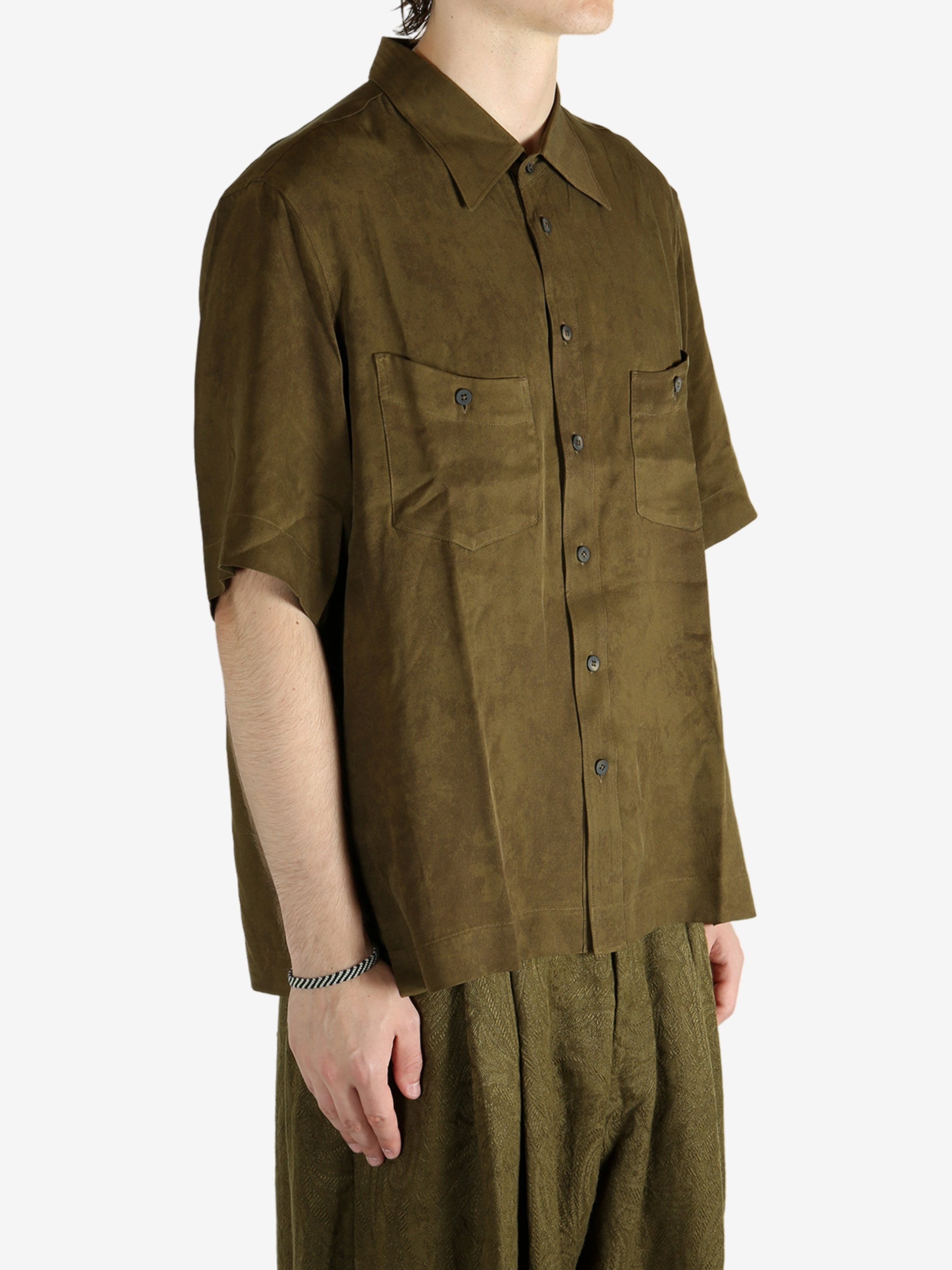 ZIGGY CHEN - Men Classic Short Sleeve Shirt - 2