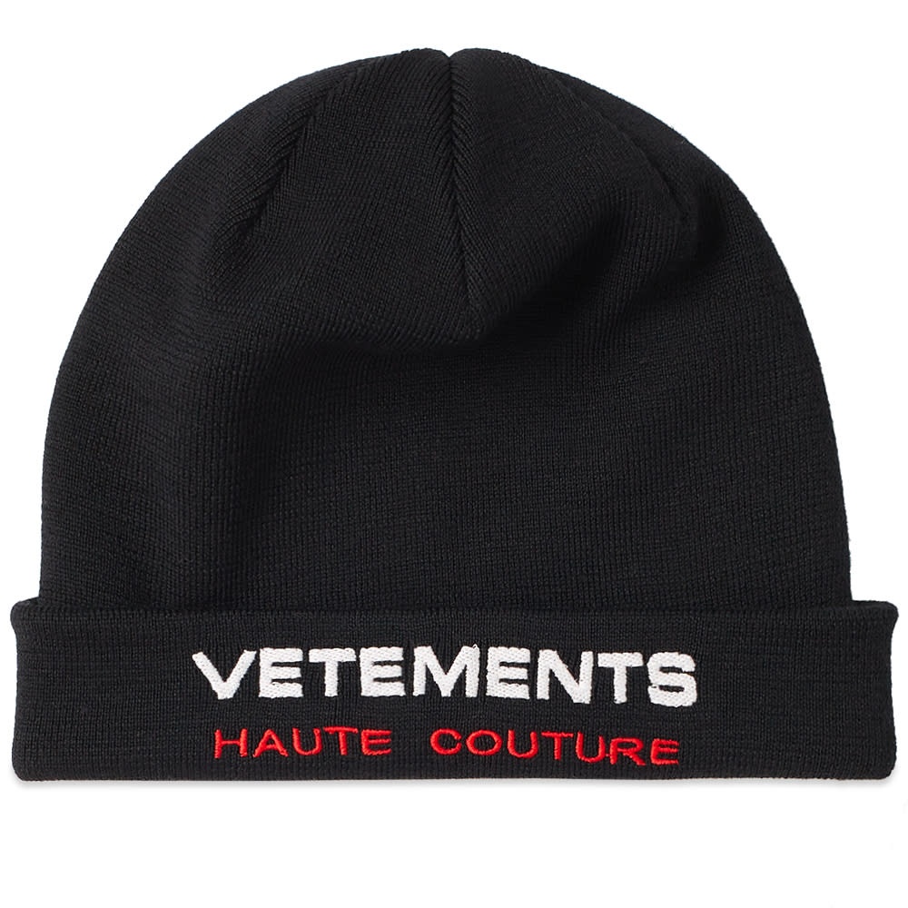 VETEMENTS Haute Couture Beanie - 1