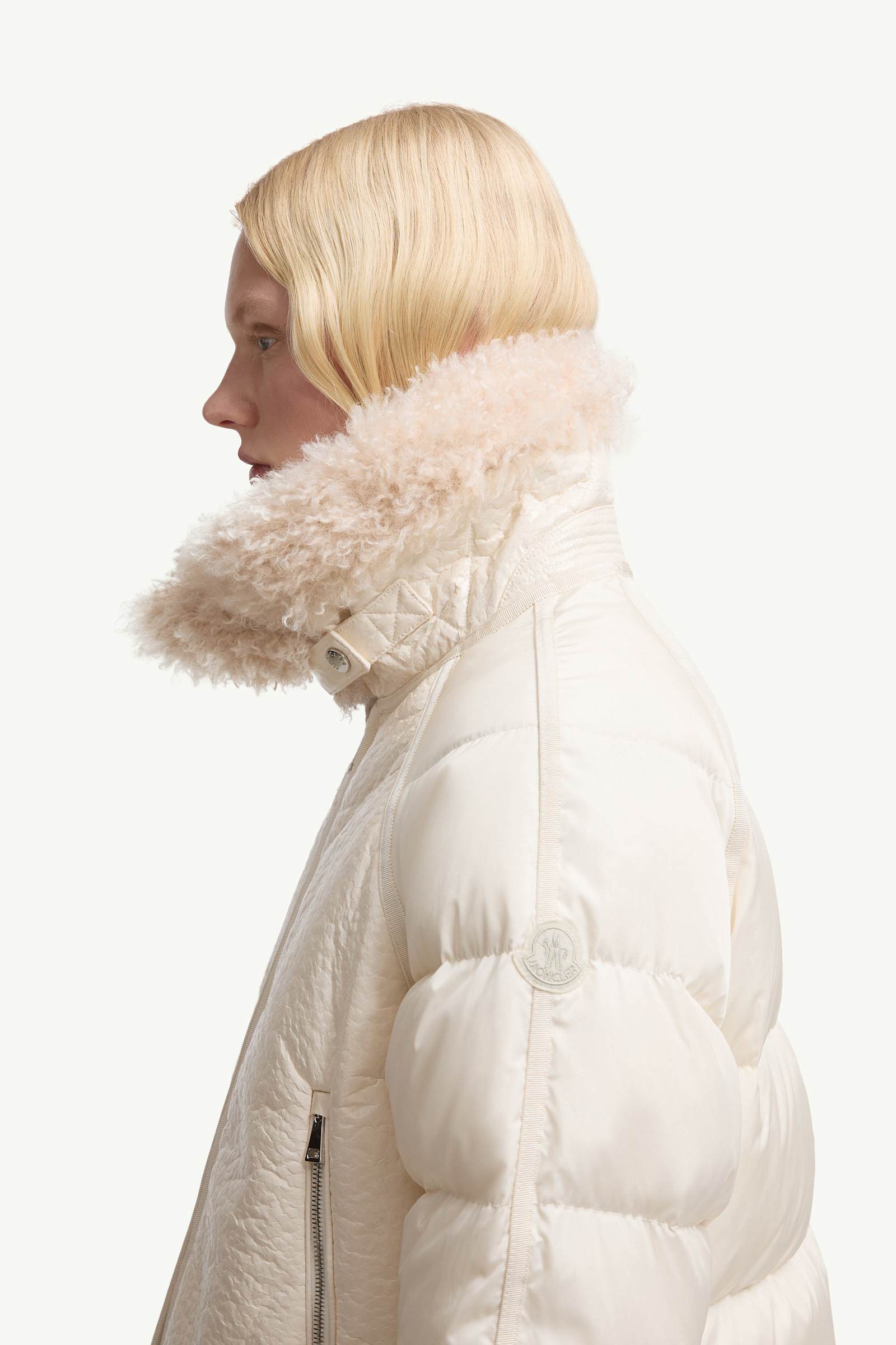 Rubrouk Teddy-Trimmed Short Down Jacket - 4