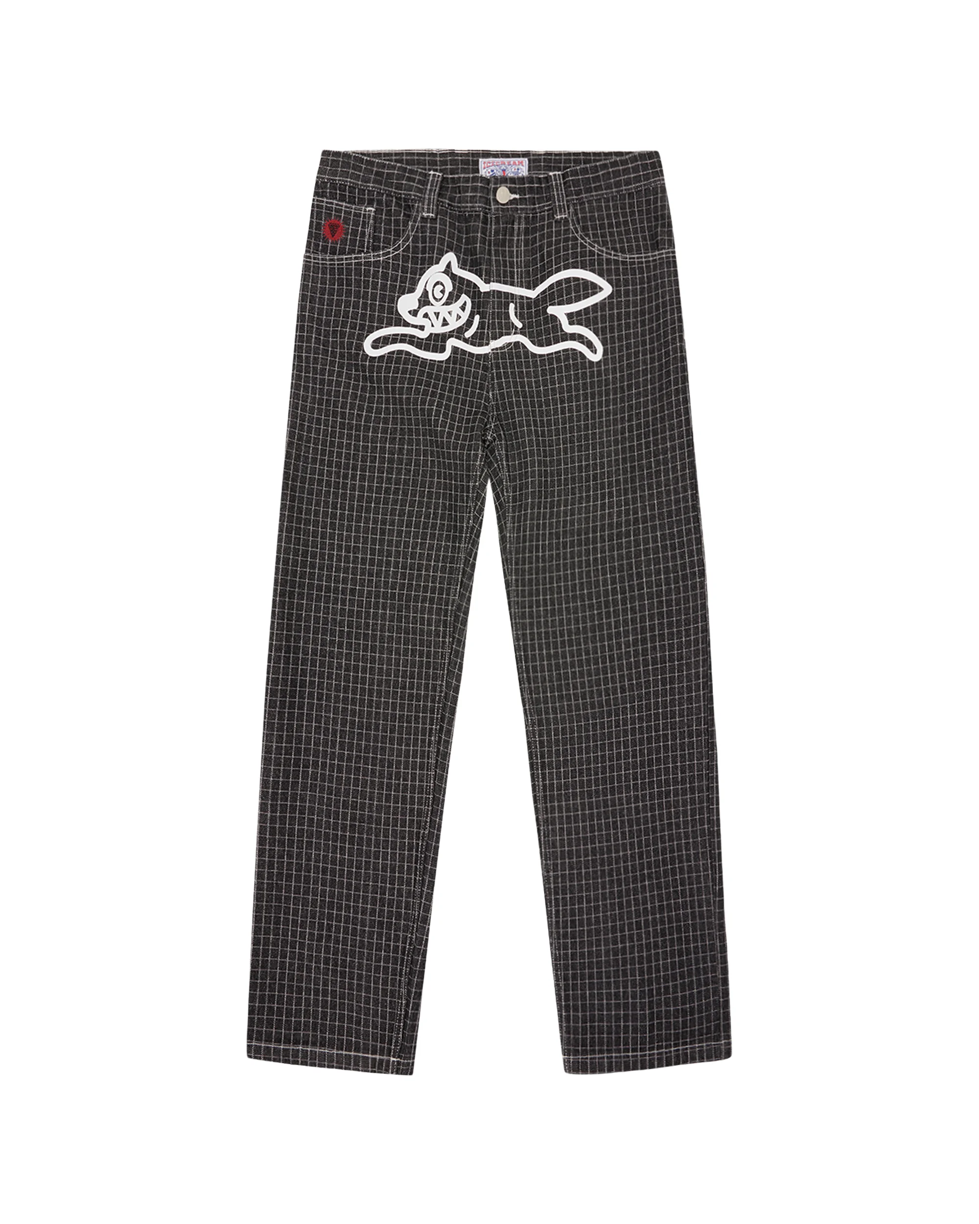 RIPSTOP DOUBLE SCOOP DENIM PANTS - 1