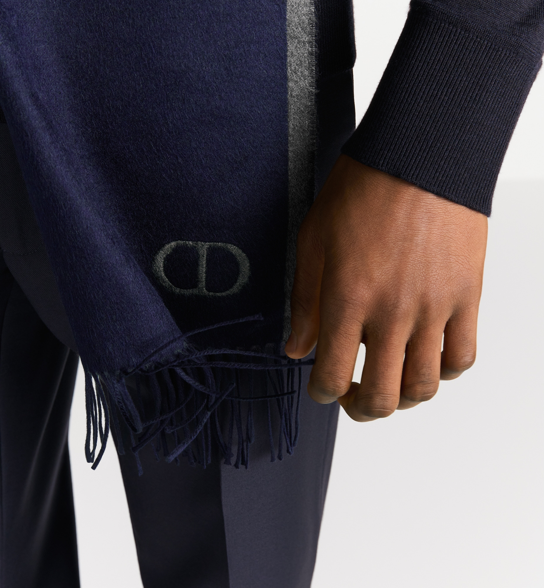 Double-Sided CD Icon Scarf - 4