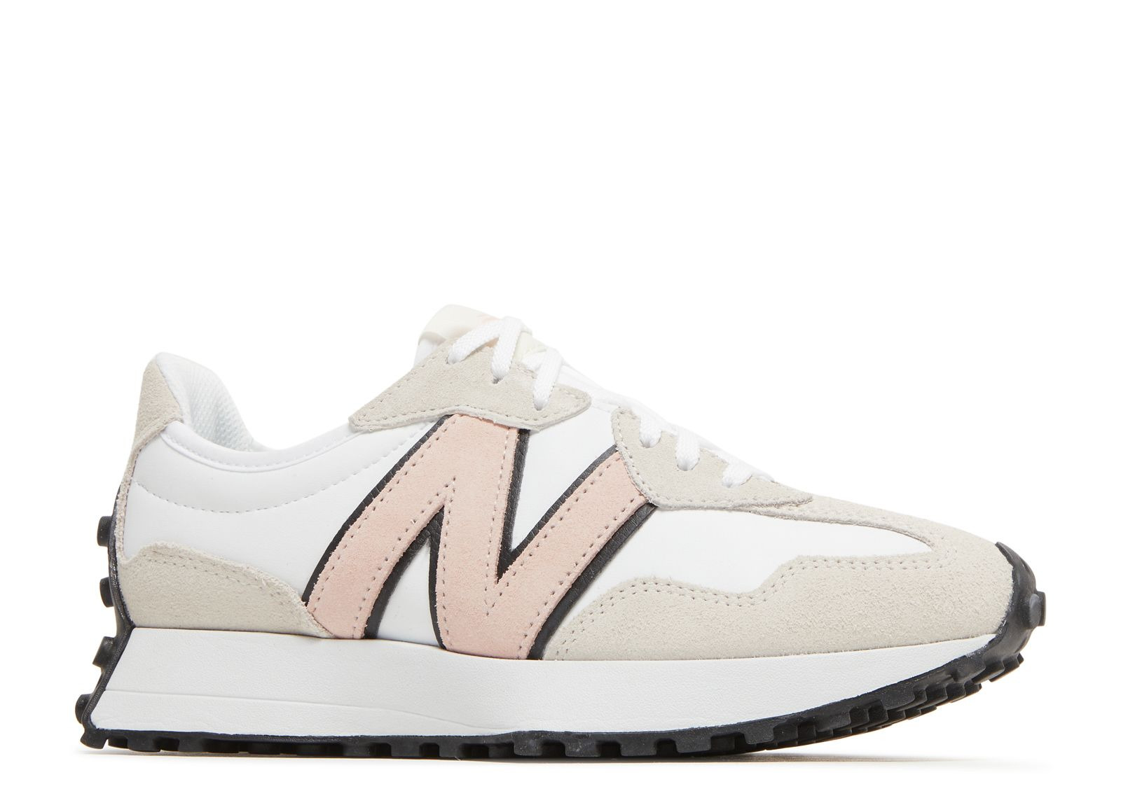 NEW BALANCE WMNS 327 'WHITE PINK HAZE' - 2