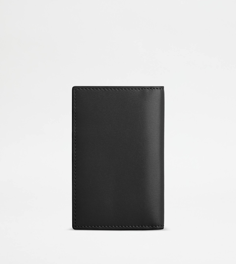 Tod's TOD'S CARD HOLDER IN LEATHER - BROWN outlook