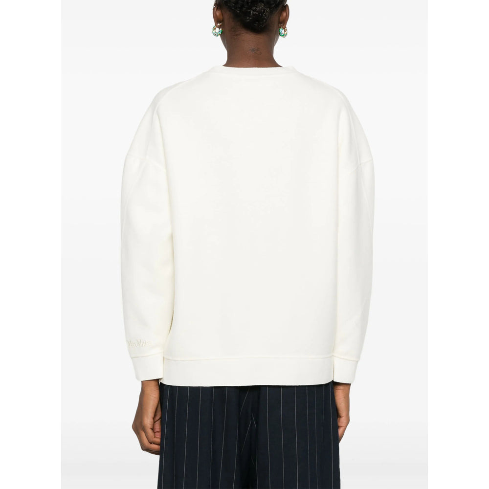 Max Mara White Knitwear - Jumpers Women - 5