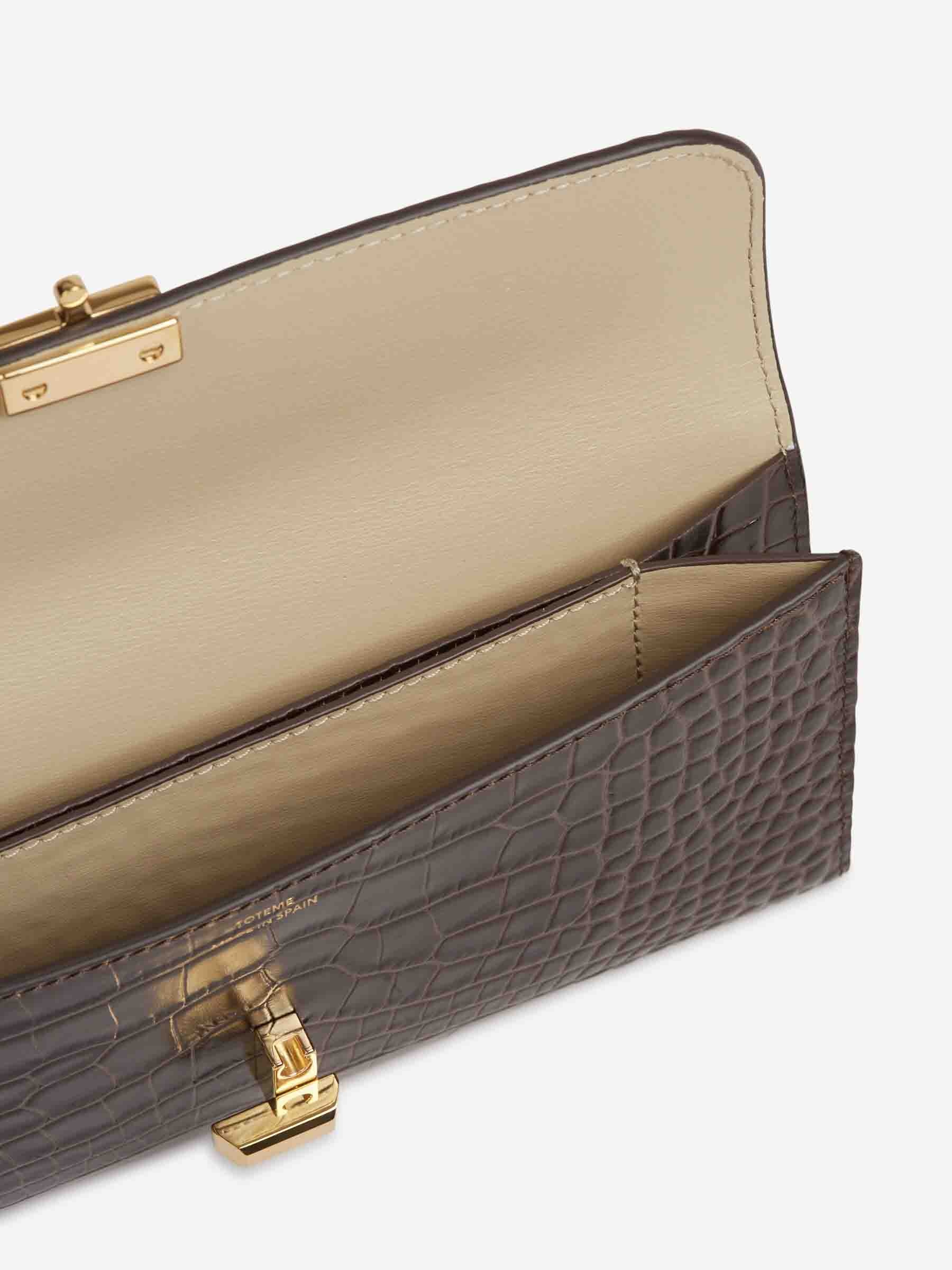 T-LOCK CROCODILE WALLET - 4