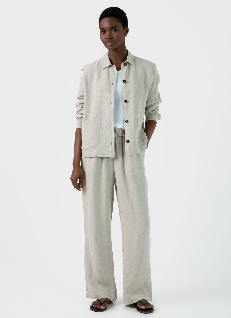 Sunspel Linen Twin Pocket Jacket outlook