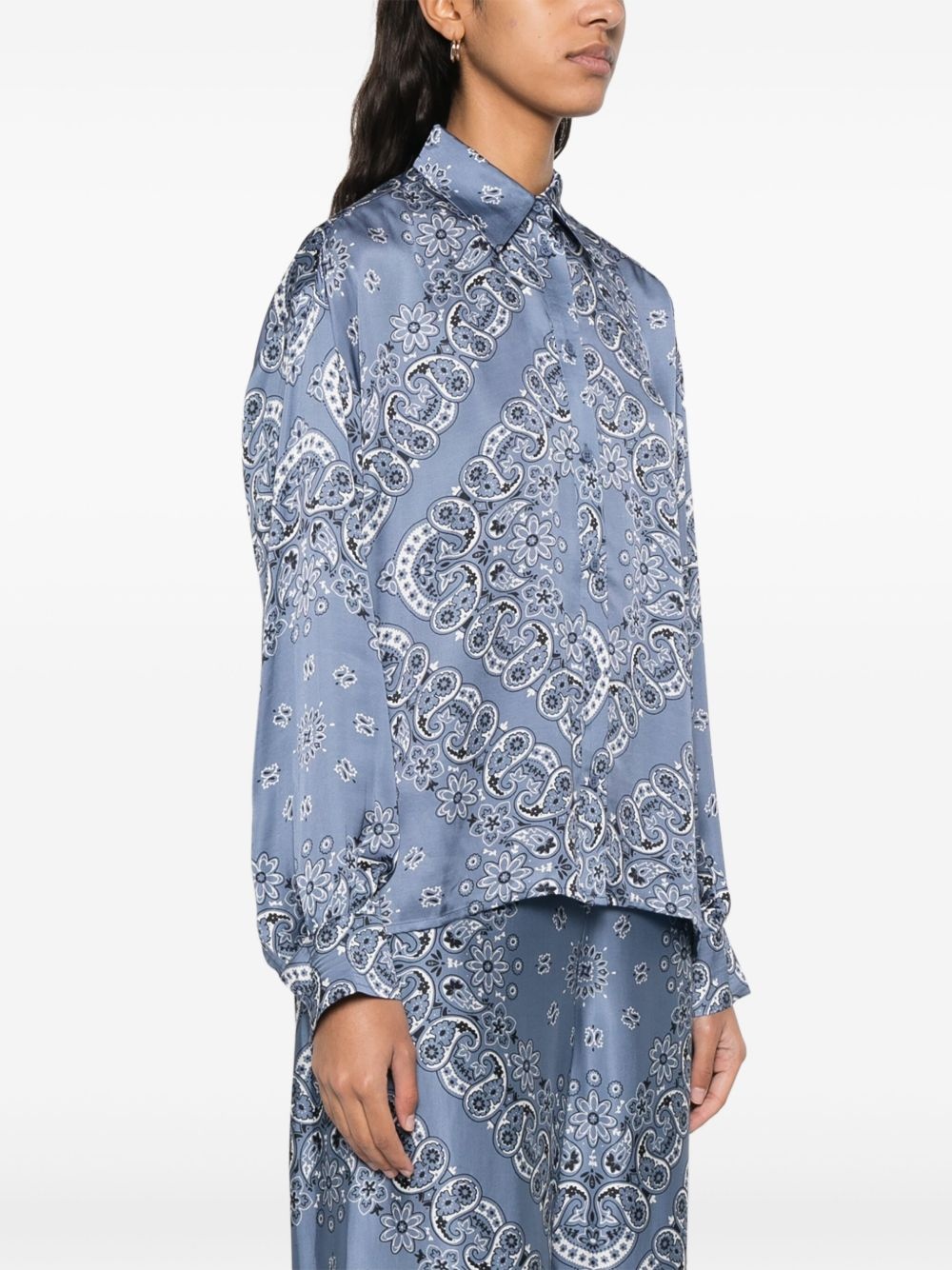 floral-print shirt - 3