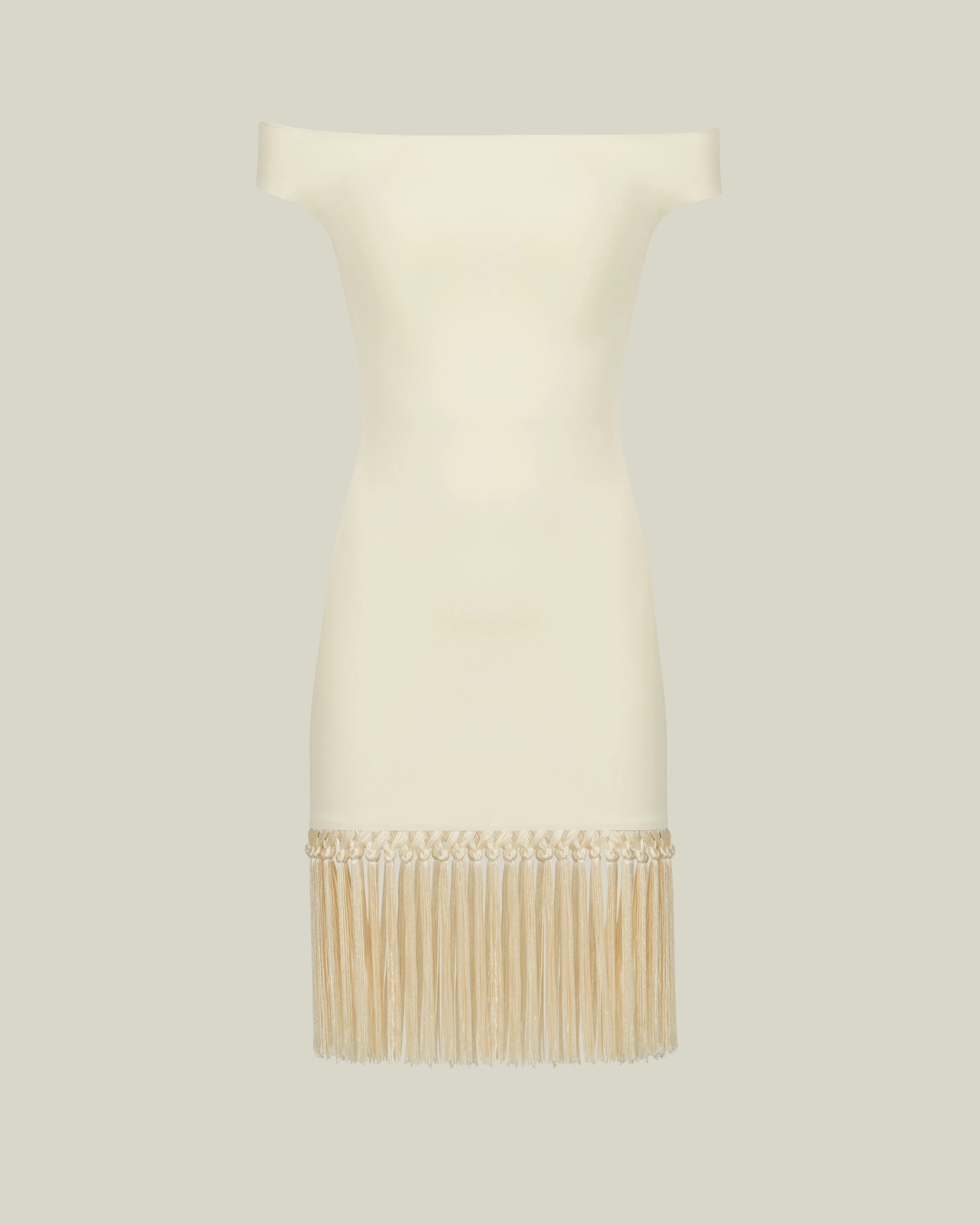 Romy Dress in Ivory - 1