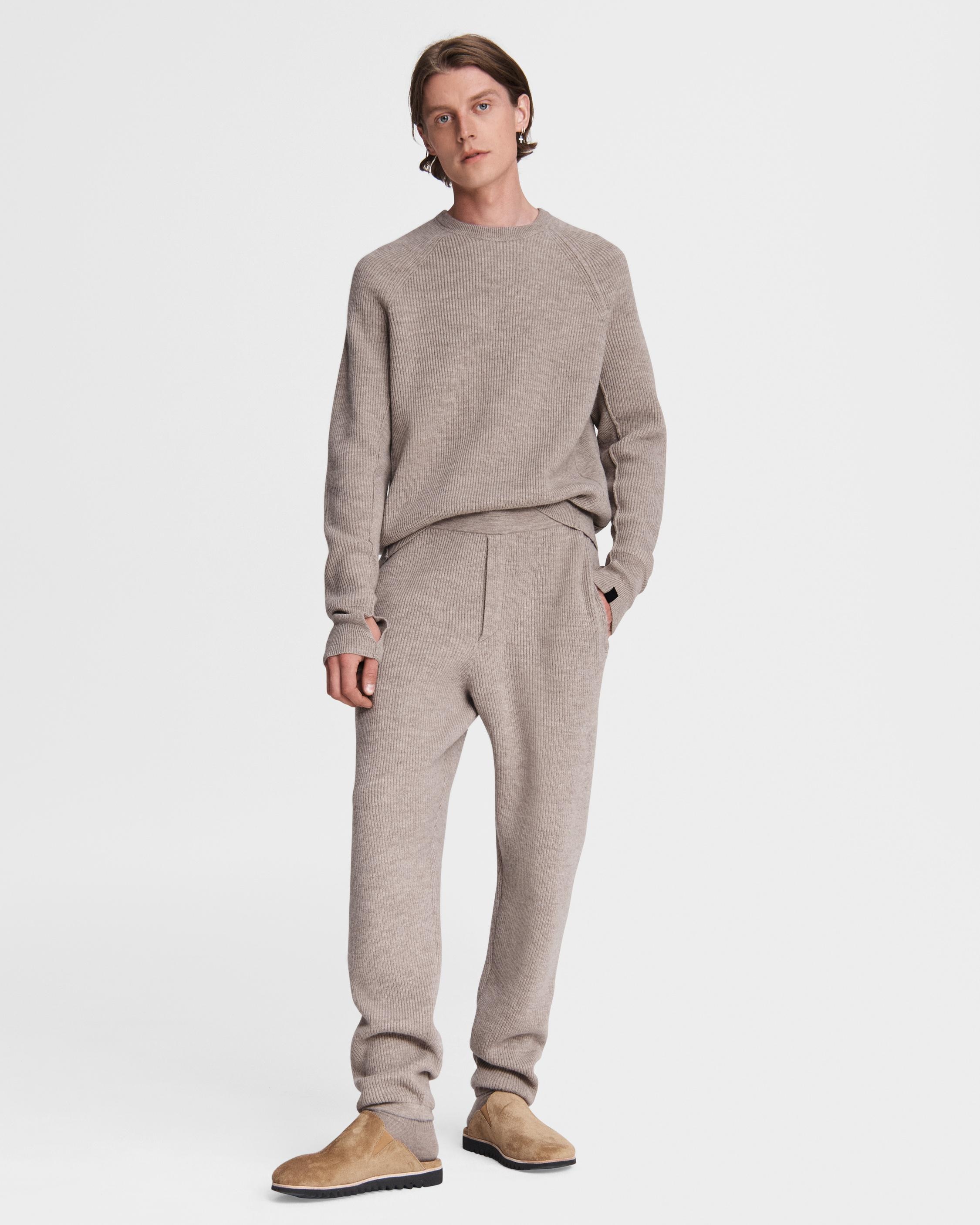 Undyed Wool Sweatpant
Relaxed Fit Pant - 3