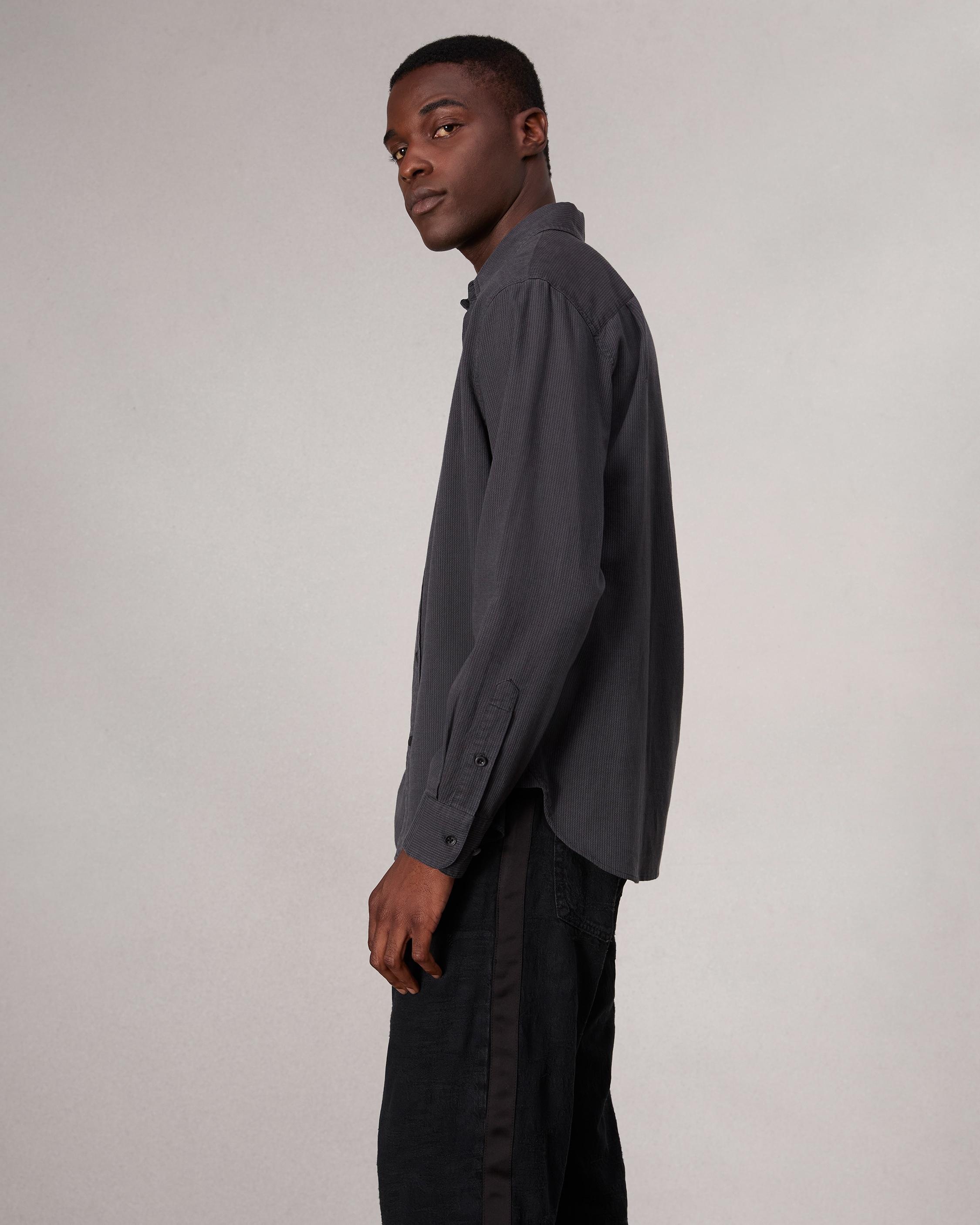 Finch Textured Striped Shirt - 4