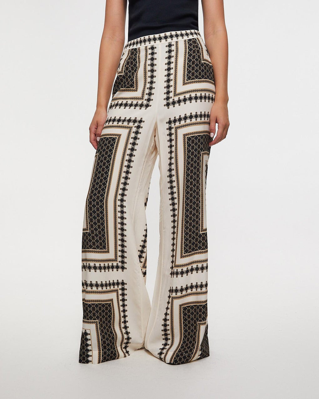 Trousers Flare Pant Print - 2