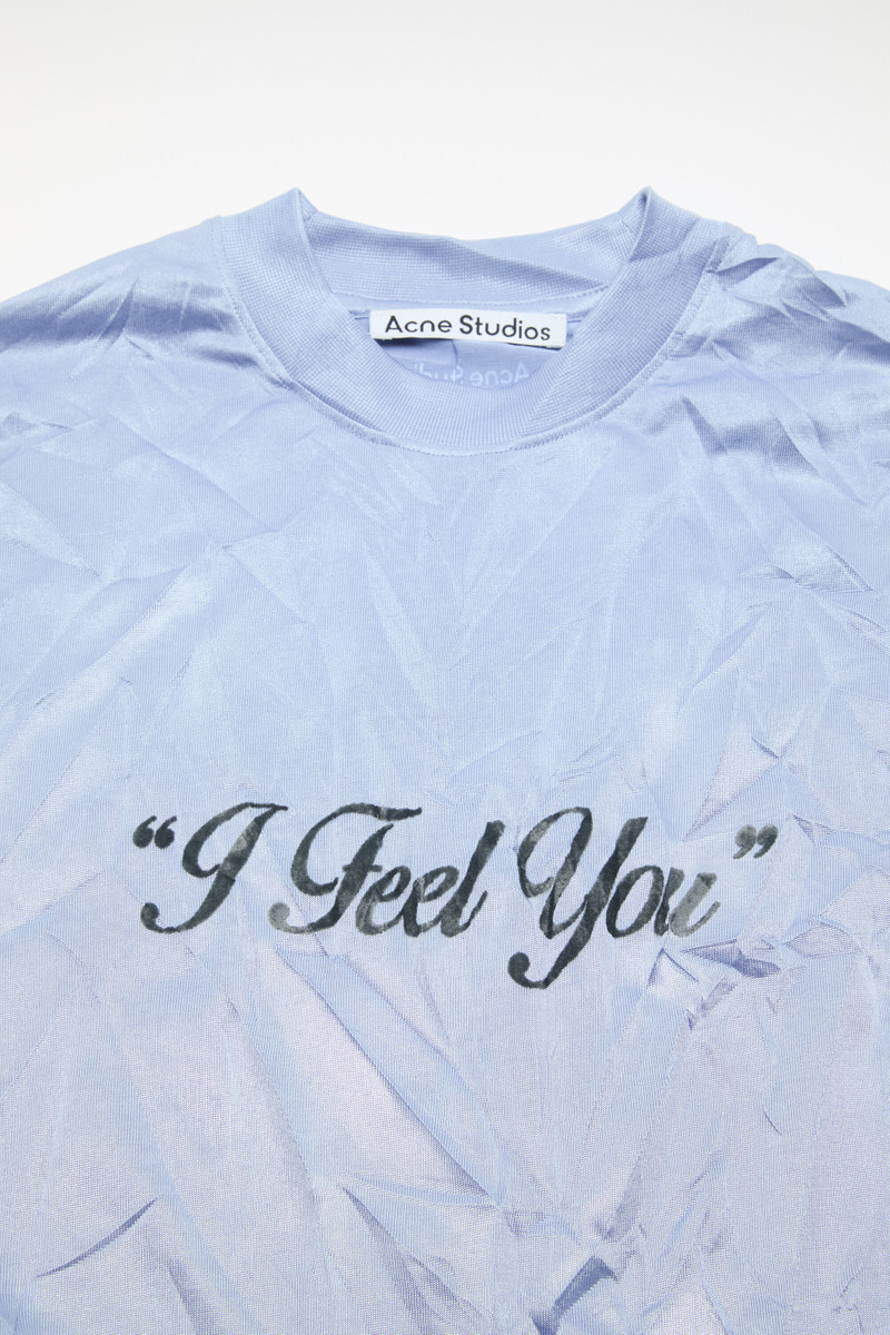 Graphic t-shirt - relaxed - Powder blue 5