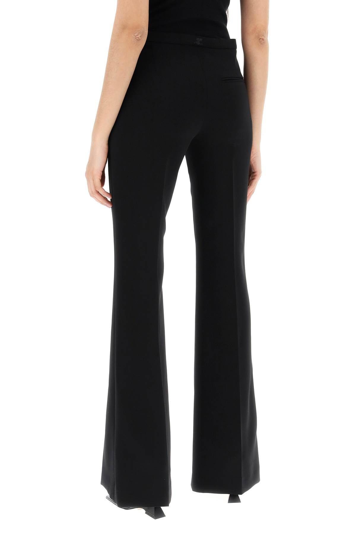TAILORED BOOTCUT PANTS IN TECHNICAL JERSEY - 4