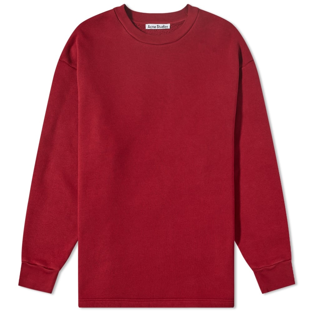 Acne Studios Fin Circle Logo Crew Sweat - 1