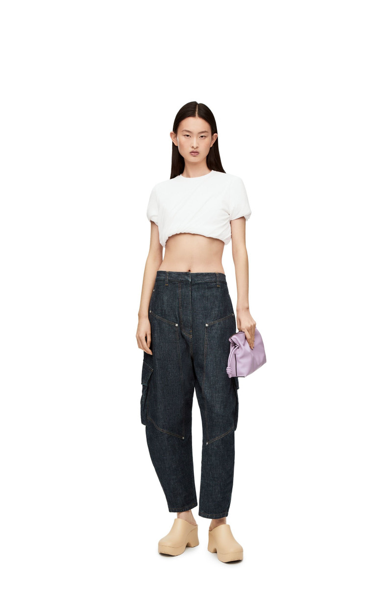 Loewe Cargo jeans in denim outlook