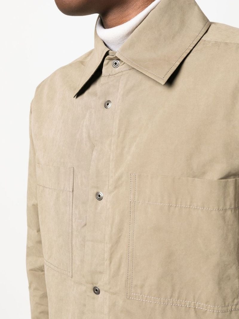 long-sleeve shirt-jacket - 5