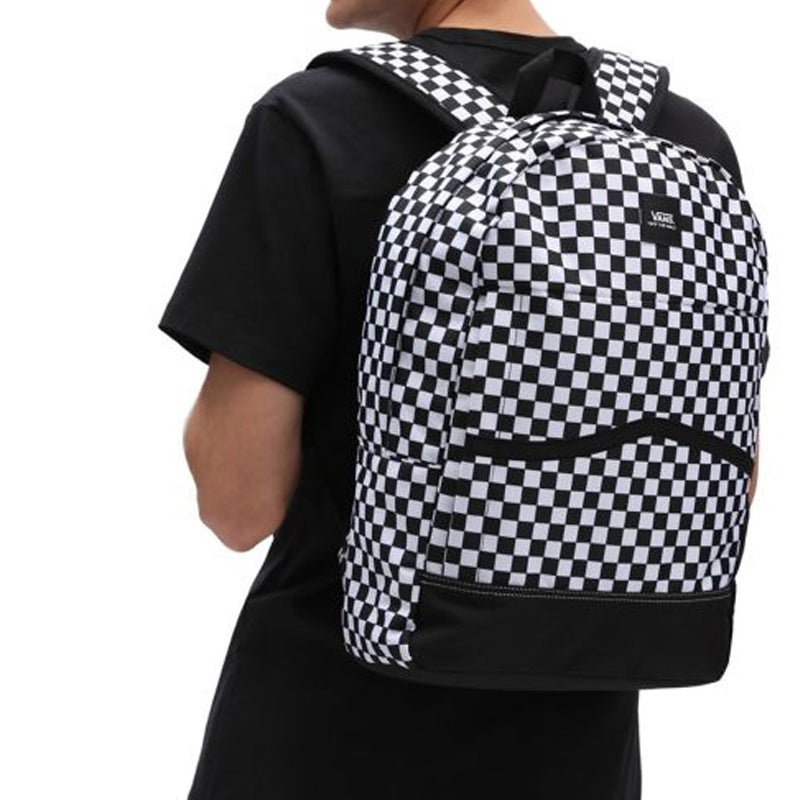 Vans Construct Skool Backpack 'Black White Checkerboard' VN0A5FHWHU0 - 5