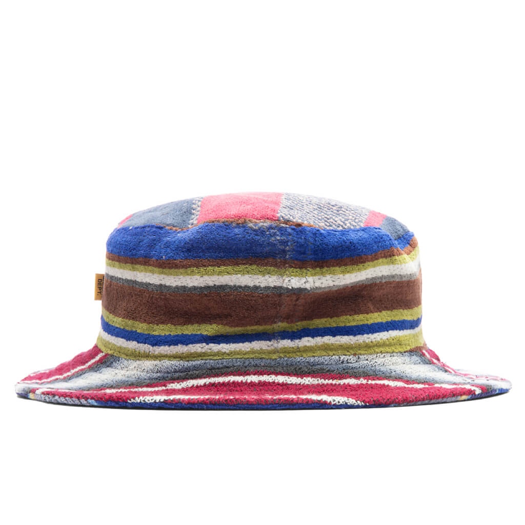 TERRY CLOTH BUCKET HAT - MULTI - 3