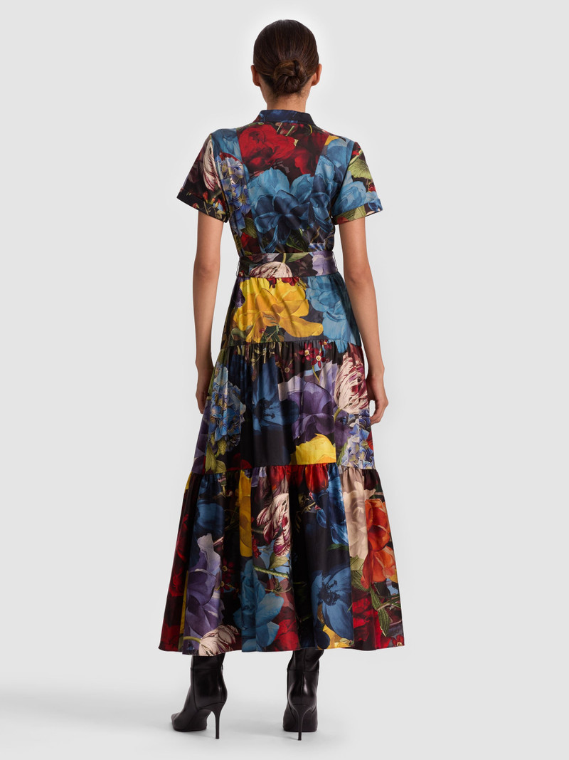 Alice + Olivia LUCY MIDI SHIRT DRESS outlook