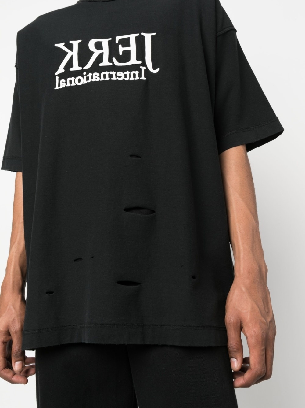 Jerk distressed T-shirt - 5