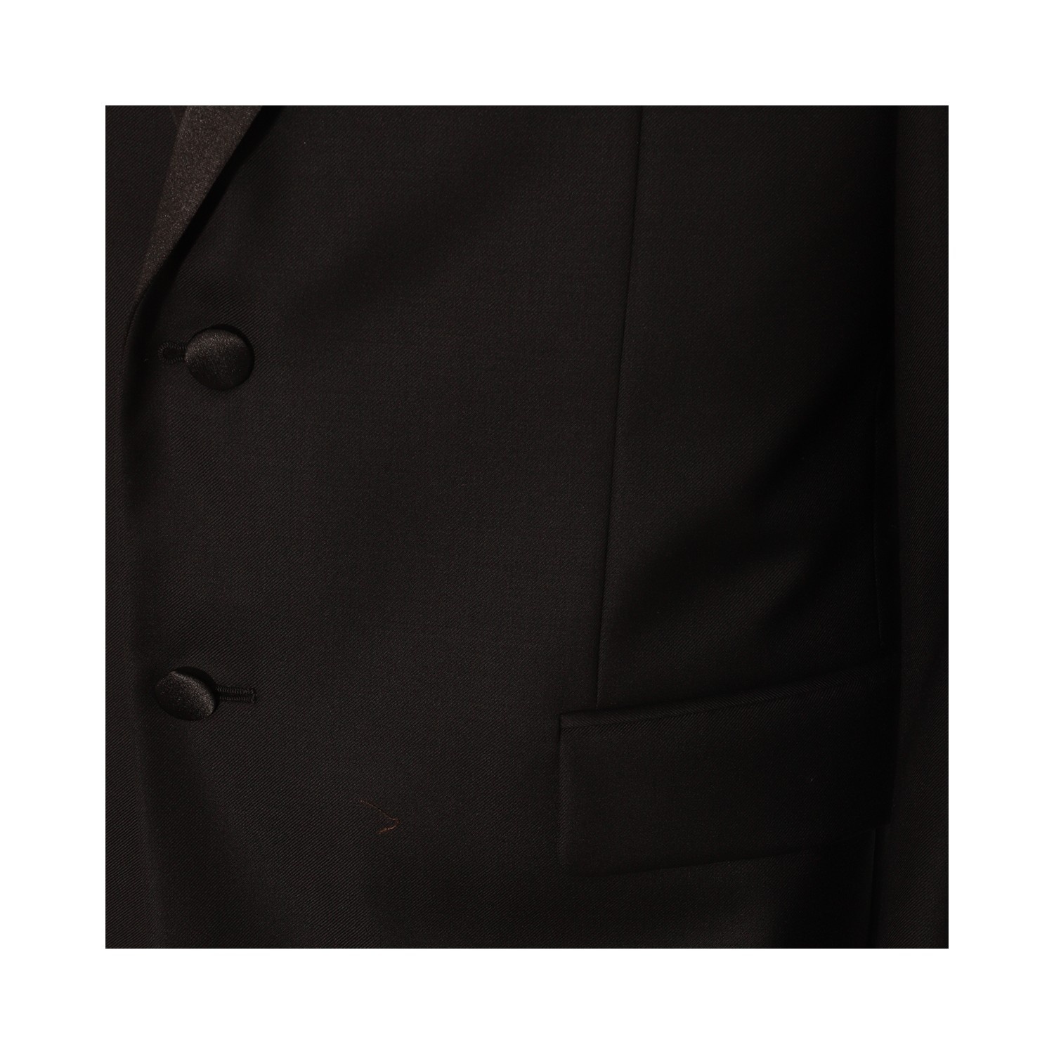 BLACK WOOL SUITS - 4