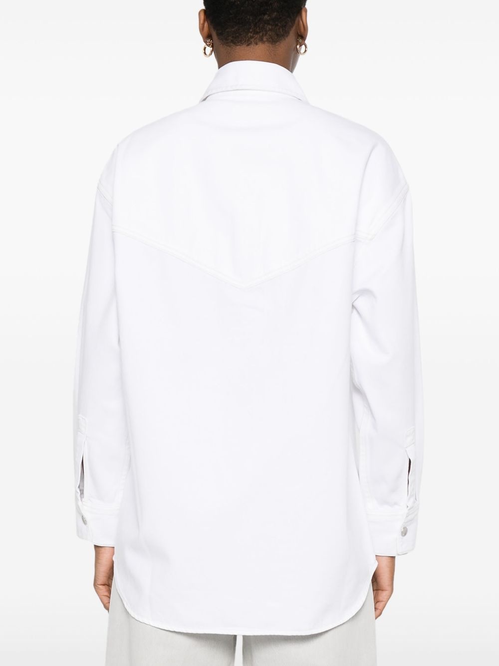 press-stud shirt - 4