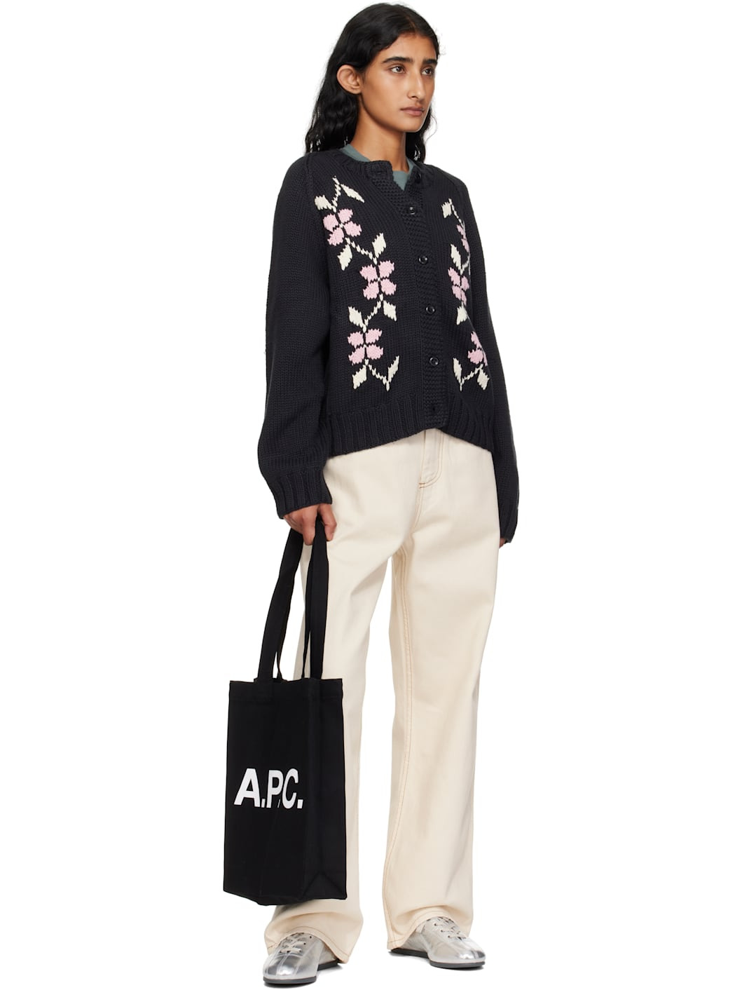 Black Lou Tote - 4