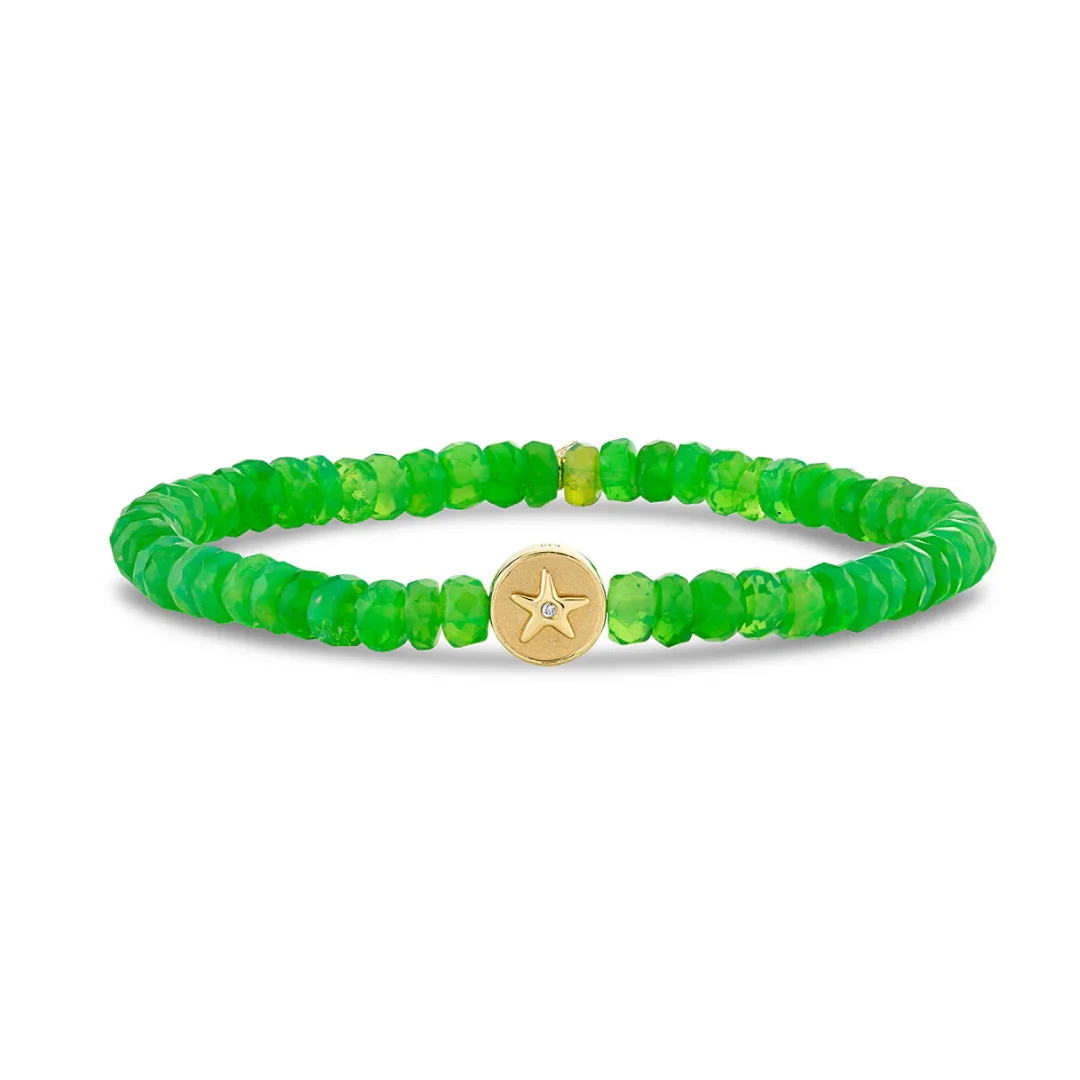 Starfish Clam Shell Beaded Bracelet - 1