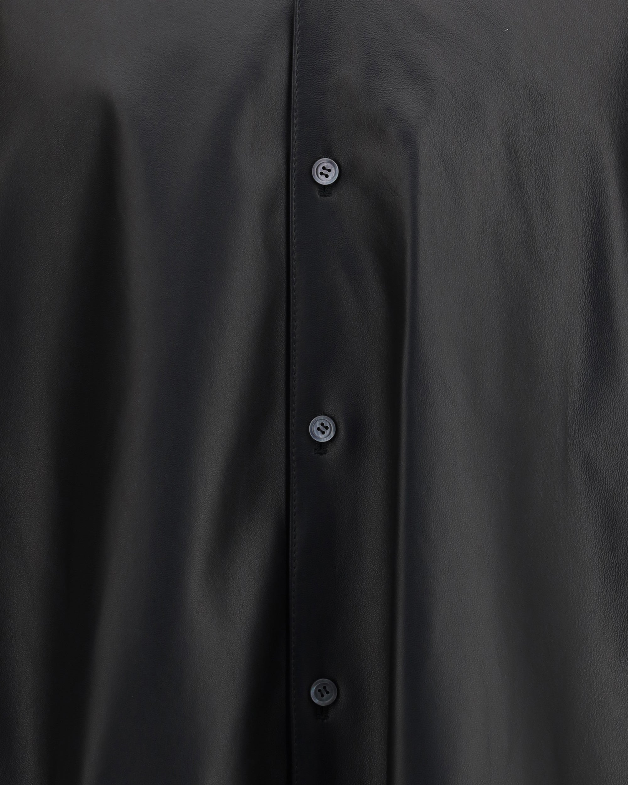 Short sleeve leather Shirt - 3
