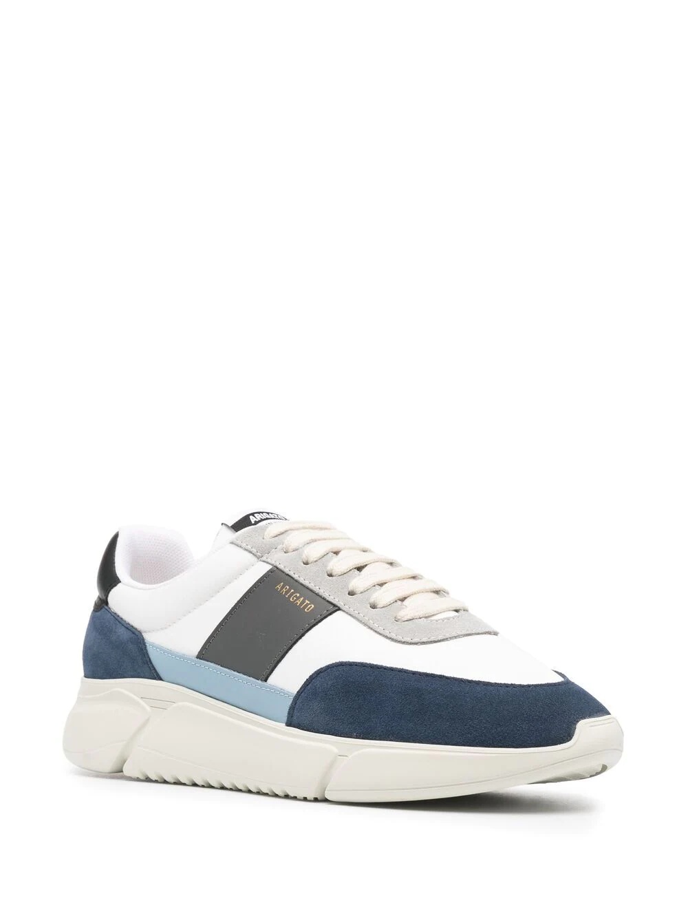 logo-print low-top sneakers - 2