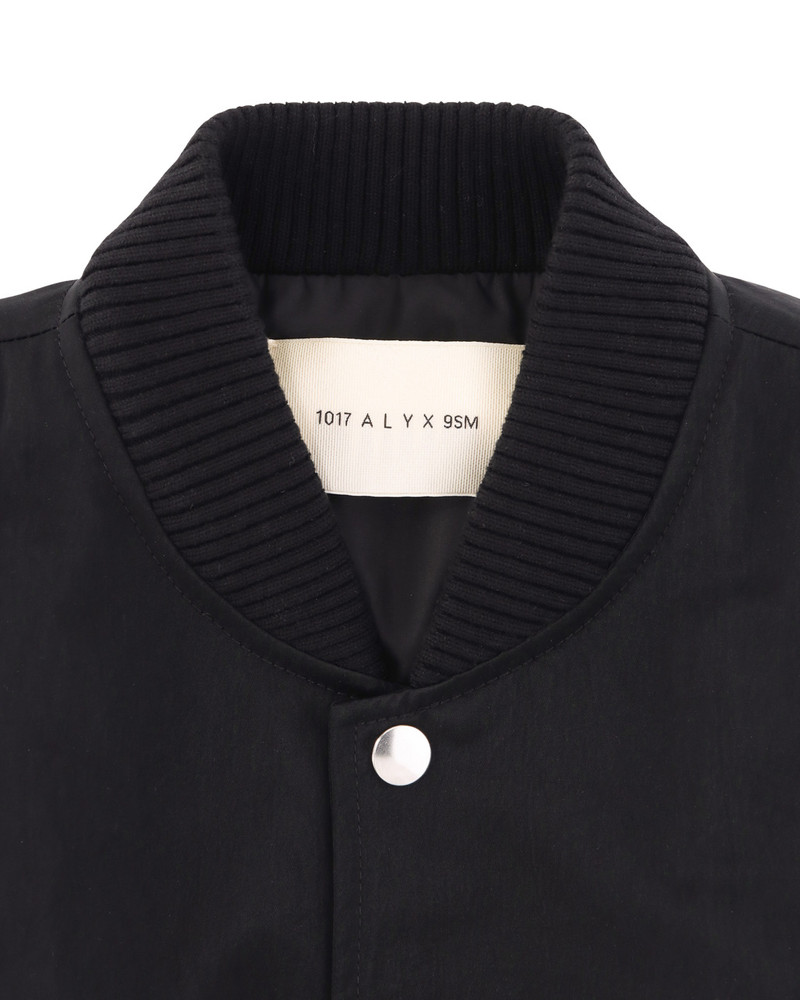 NYLON LOGO VARSITY JACKET 7