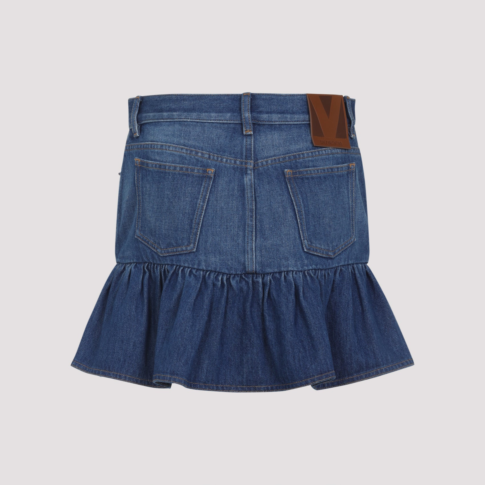 Valentino Cotton Mini Skirt Women - 2
