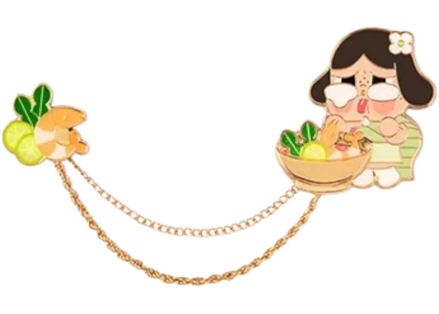 POP MART Pop Mart Crybaby Hello Thailand Series Enjoying Tom Yum 