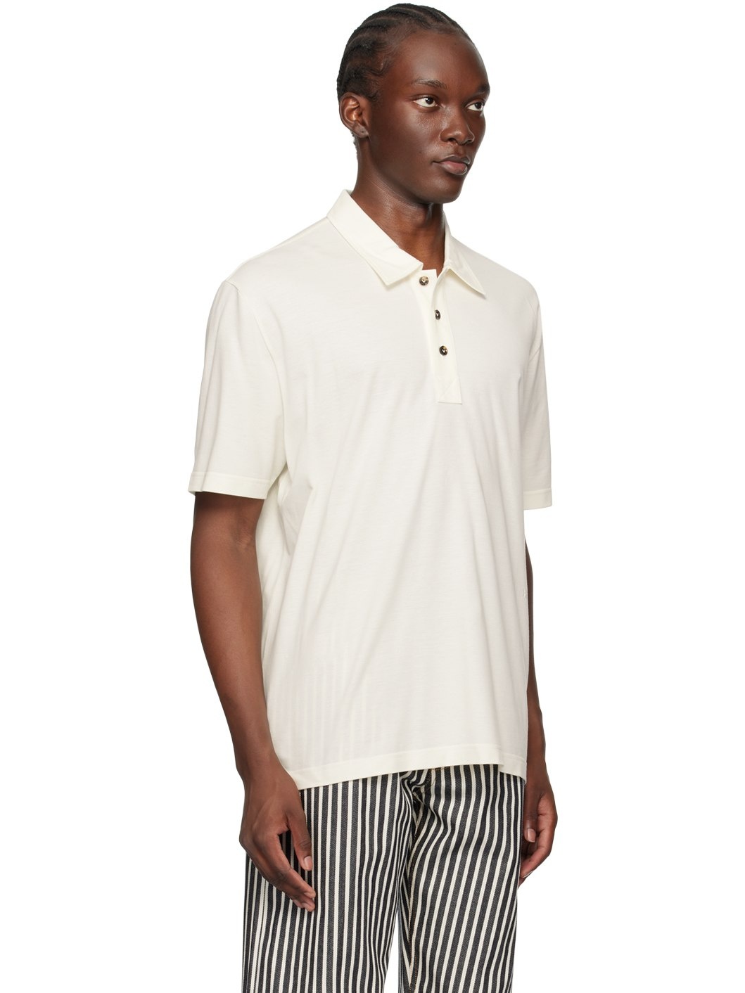 Off-White Light Polo - 4