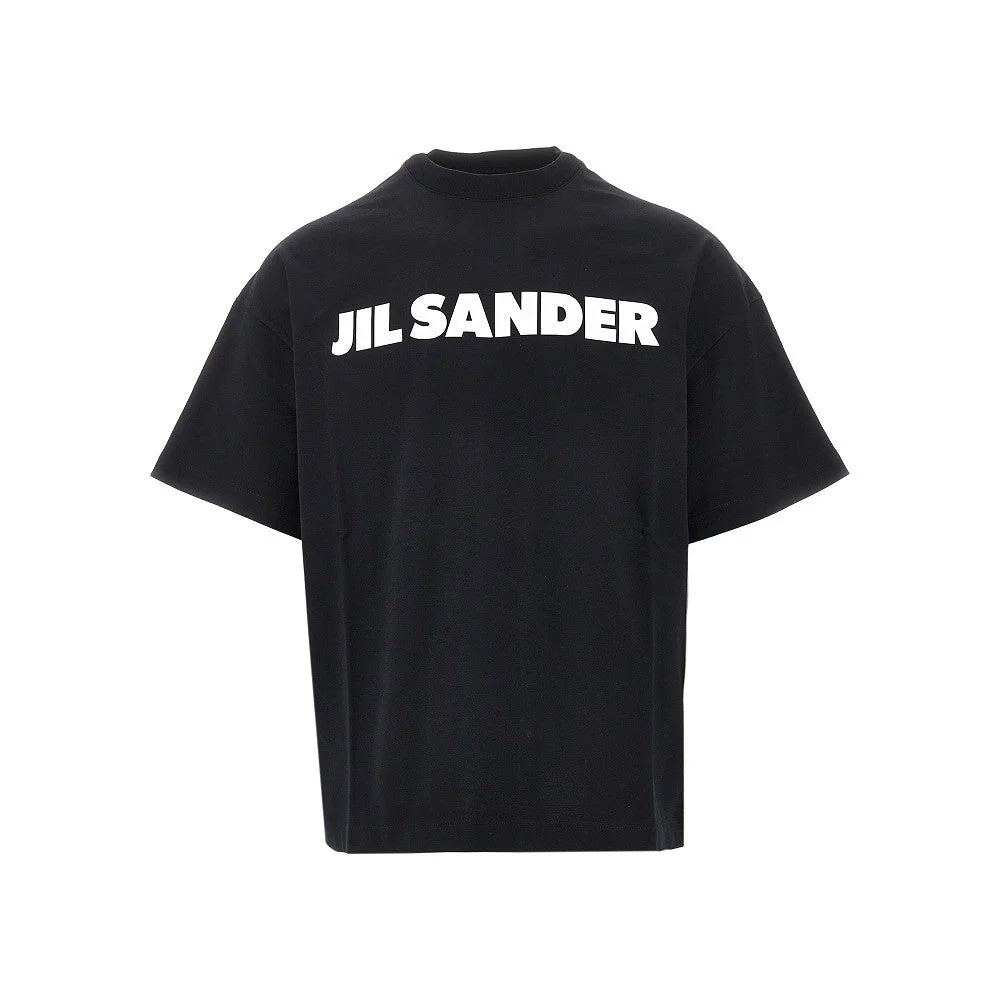 LOGO PRINT BOXY FIT T-SHIRT - 1