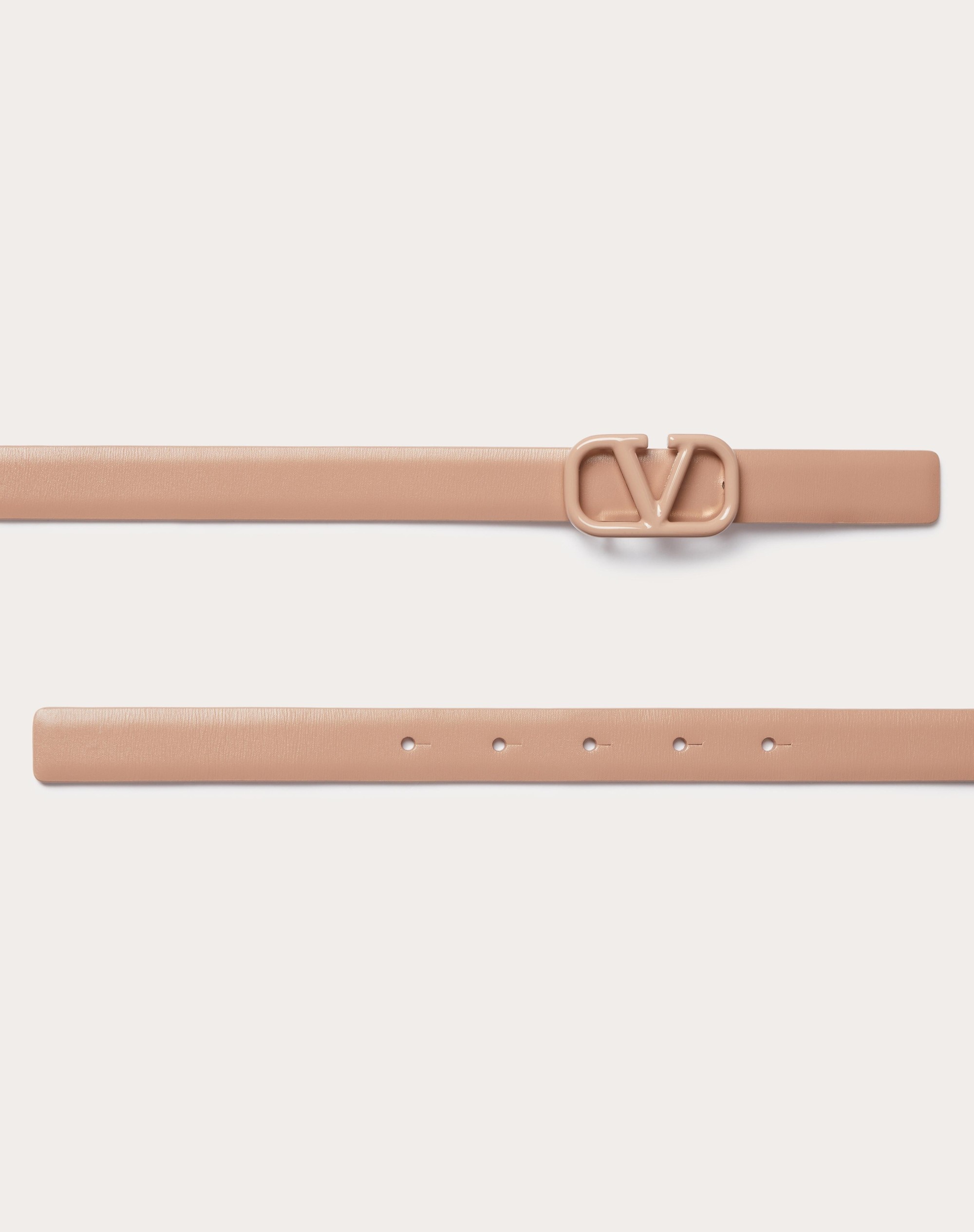 VLOGO SIGNATURE BELT IN SHINY CALFSKIN 20MM - 3