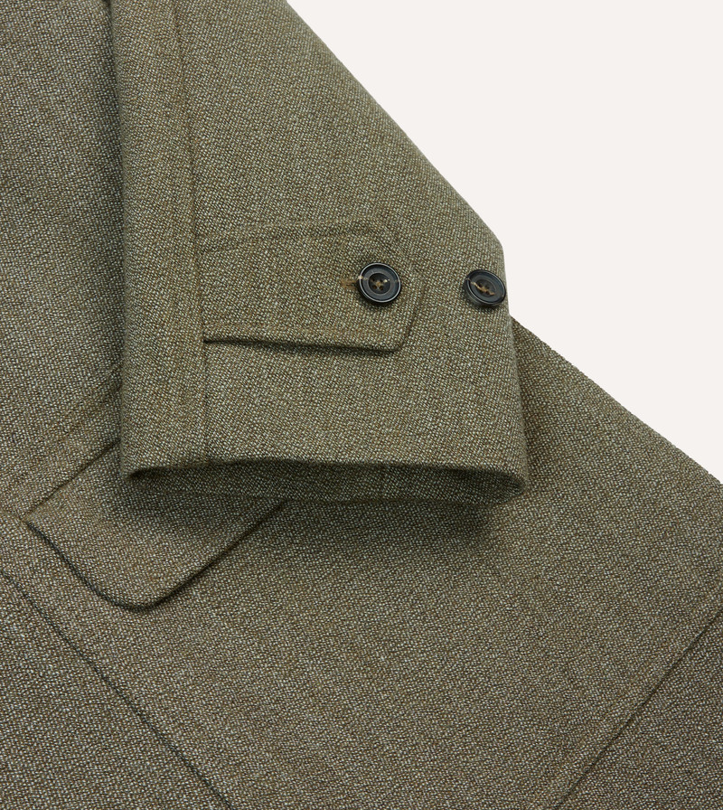 Lovat Keeper's Tweed Raglan Coat 4